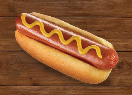 hmf foodservice channels recreation hotdog on wood background